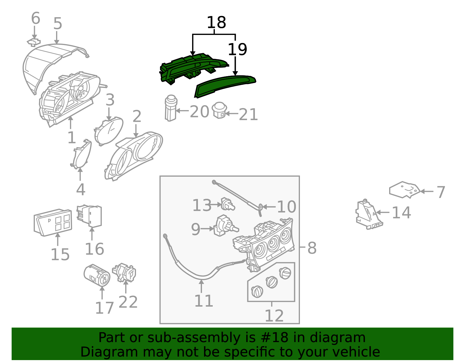 BGV4-61-1J0 - Display Unit - 2012 2013 Mazda 3 | Mazda Parts Factor