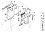 51168197908 - Vehicle Trim: Expanding Rivet for BMW Image