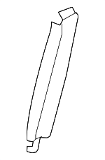 DT1Z5424357AB - : Upper Center Pillar Trim for Ford: Transit Connect Image