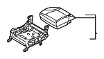 882003F400NF3 - Body: Cushion Assembly for Kia: Amanti Image