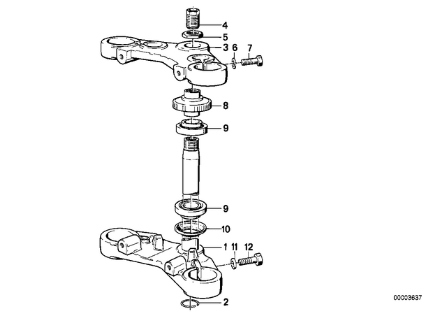 31421457225 - : Adjusting Screw - M22X0.75X22 for BMW-Motorrad Image