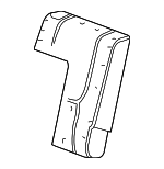 89041880 - Body: Seat Back Pad for Chevrolet: Equinox | Pontiac: Torrent Image