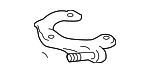 4860812030 - Suspension: Bracket for Toyota: Corolla, Matrix Image