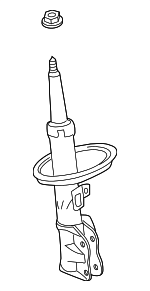 48510A9340 - : Strut,Absorber Set Shock for Toyota Image