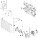 25310L1170 - : Radiator Assembly for Kia: K5 Image