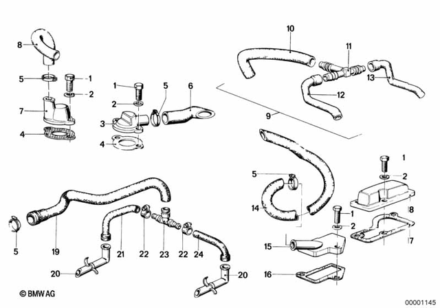 7119920057 - Engine: Fillister-Head Screw - M5X20-8.8 zns for BMW-Motorrad Image