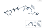 2068300602 - Heating and Ventilation: Hose Line for Mercedes-Benz Image