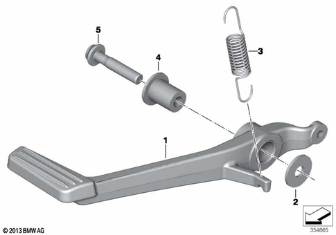 Brake, Pedal-Controlled for 2024 BMW-Motorrad R 1250 RT #0