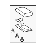15779835 - Body: Armrest for Chevrolet: Impala, Impala Limited Image