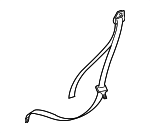 5JU421J3AA - Body: Seat Belt Lap And Shoulder Belt for Mopar Image