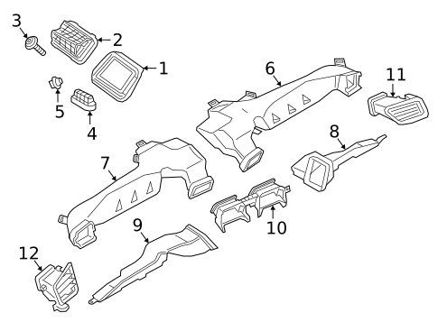 Ducts for 2021 BMW Z4 #0