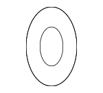 99970755641 - HVAC: A/C Refrigerant Line O-Ring for Porsche: 718 Boxster, 718 Cayman, 911, Boxster, Cayenne, Macan, Panamera Image