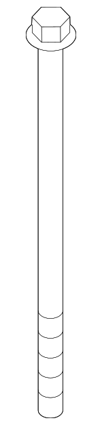 PAF008143 - HVAC: A/C Compressor Bolt for Porsche: 718 Boxster, 718 Cayman, 718 Spyder, 911, Boxster, Cayman Image