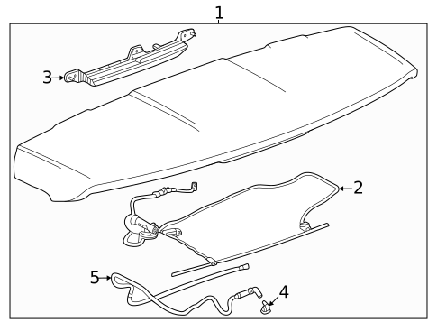 Spoiler for 2022 GMC Yukon XL #0