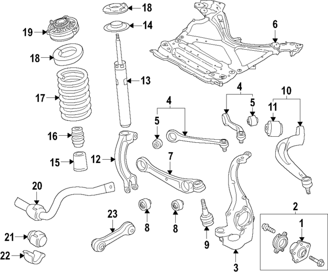 8W0411105KF - Suspension: Coil Spring for Audi Image
