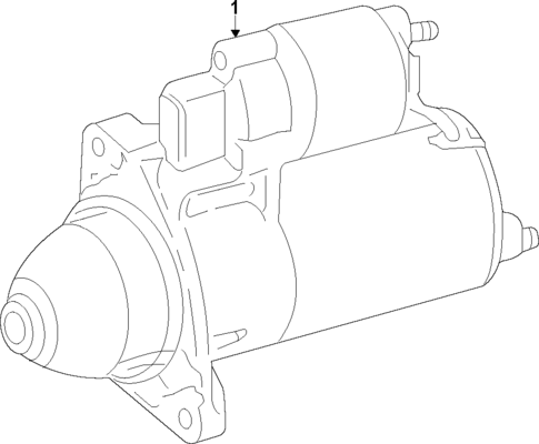 Starter for 2022 Chevrolet Equinox #1
