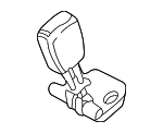 30615843 - Electrical: Buckle End for Volvo: S40, V40 Image