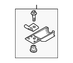 30884549 - Electrical: Seat Belt Anchor for Volvo: S40, V40 Image