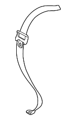 30641318 - Body: 2000-2004 Volvo S40 - Outer Belt Assembly for Volvo: S40, V40 Image