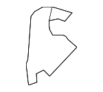 88327EZ04A - Body: Pivot Cover for Nissan: TITAN, TITAN XD Image