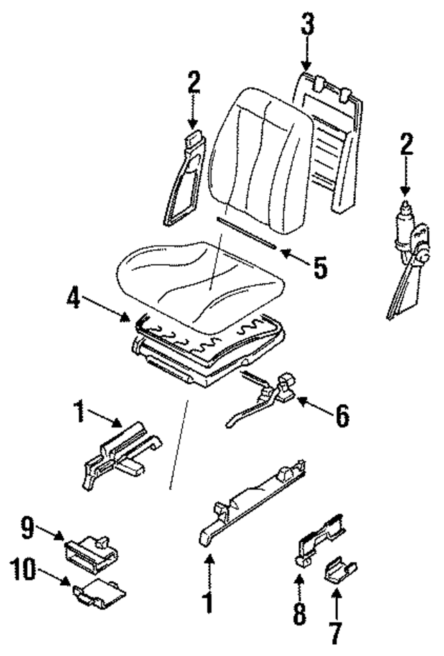 8741060U00 - Body: Connector for Infiniti Image