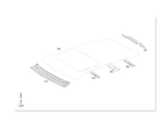 1646400004 - Roof: Roof Frame for Mercedes-Benz Image