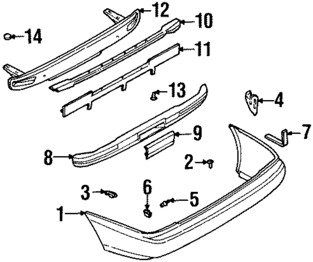 57722AC160 - : Reinforced Beam for Subaru Image