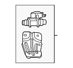 68646948AB - : Diverter Valve for Dodge: Charger Daytona Image