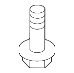 9011906748 - Body: Lock Assembly Bolt for Scion: iM, xB | Toyota: Corolla iM, Crown Signia, Land Cruiser, Prius C, Yaris Image