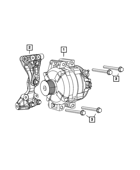 Generators / Alternators for 2013 Jeep Wrangler #1