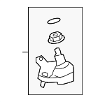 4333009720 - : Lower Ball Joint for Lexus: NX200t, NX300, NX300h Image