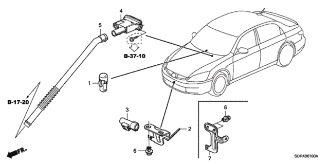 A/C Sensor for 2007 Honda Accord #0