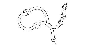 4G0611707J - : Brake Hydraulic Hose for Audi Image