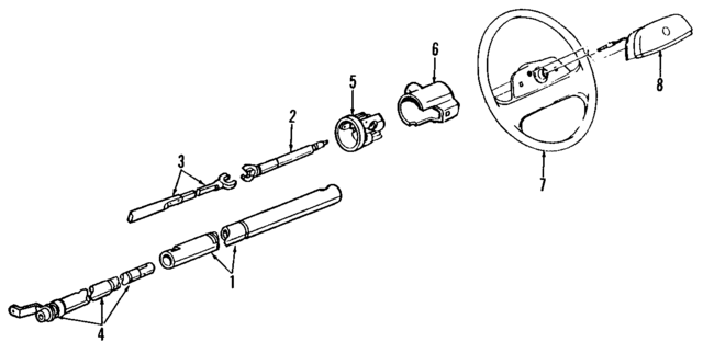 7841340 - Steering: Intermediate Shaft for GM Image