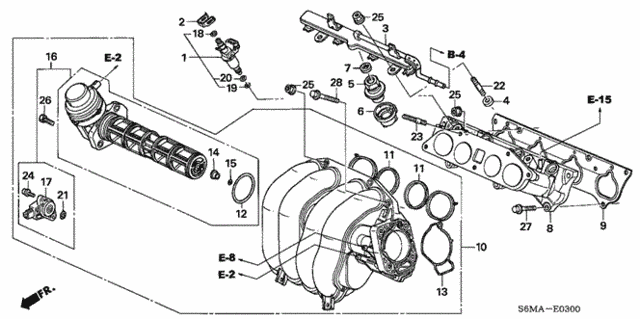 Intake Manifold for 2006 Acura RSX #0
