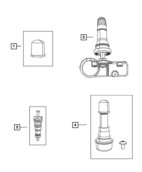 Tire Monitoring System for 2015 Fiat 500 #0