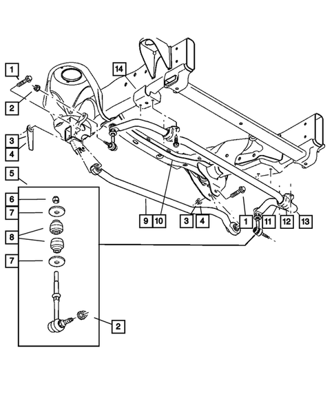Front Suspension for 2007 Dodge Ram 3500 #4