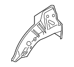 41145A408F6 - Body: Inner Wheelhouse for BMW Image