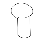 65810K2009 - Body: Cowl Top Panel Clip for Nissan: Murano, Pathfinder Image