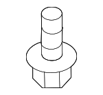 85666255A - Body: Bumper Cover Screw for INFINITI: QX56, QX80 Image
