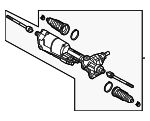8K1423055CG - Steering: Gear Assembly for Audi Image