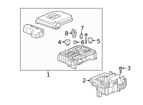 Relays for 2021 Chevrolet Equinox #0