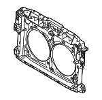 625001GR0A - Body: Radiator Support Panel for Nissan: Murano Image image