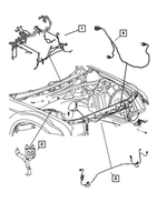 68059132AD - : Headlamp To Dash Wiring for Mopar Image