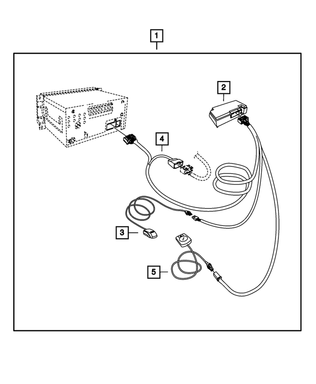 68402044AC - Mopar Accessories - Component Parts: Telematics Module for Mopar Image image