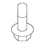 9008015094 - Body: Bumper Cover Screw for Toyota Image
