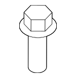 9010906190 - Body: Bumper Cover Bolt for Toyota Image