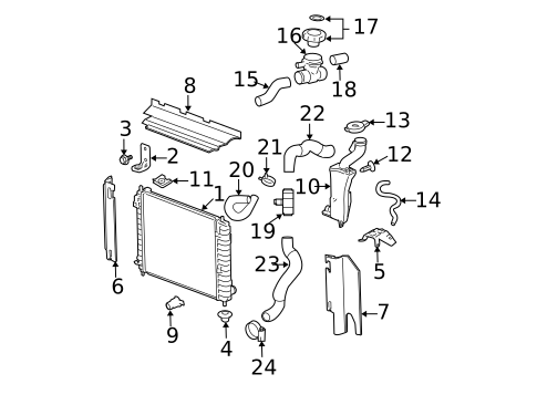 Radiators, Coolers & Related Components for 2010 Chevrolet HHR #0