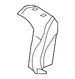 7155148160 - Body: Seat Back Pad for Toyota Image image