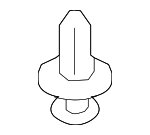 7586706030 - Body: Rocker Molding Retainer for Lexus: CT200h, ES250, ES300h, ES350, IS250, IS300, IS350, IS500, LC500, LC500h, NX200t, NX300, NX300h, RC F, RC200t, RC300, RC350, RX350, RX350h, RX450h, RX450h+, RX500h, TX350, TX500h, TX550h+ Image